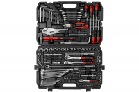 Набор инструментов STARTUL PRO Stuttgart 1/4", 3/8", 1/2" 6 граней, 142 предмета PRO-142S ВелоМото40 Калуга