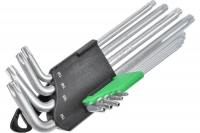 Набор длинных ключей Torx с отверстием TOPTUL T10-Т50, 9 шт. GAAL0919 ВелоМото40 Калуга