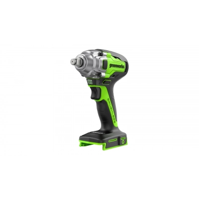 Гайковерт ударный аккумуляторный Greenworks GD24IW400, 24V, бесщеточный, без АКБ и ЗУ ВелоМото40 Калуга