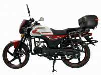 Мопед Альфа RS LUX 11 (LM48-B) красный (А) ВелоМото40 Калуга