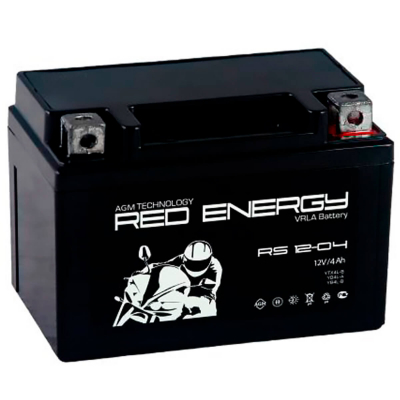 RS 1204 Red  Energy  Аккумуляторная   батарея ВелоМото40 Калуга