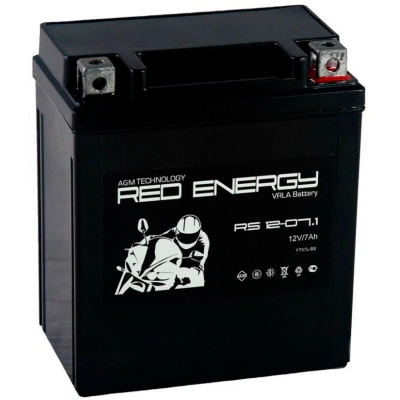 RS 1207.1 Red  Energy  Аккумуляторная   батарея ВелоМото40 Калуга