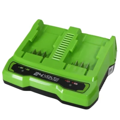 Устройство зарядное для 2-х аккумуляторов Greenworks G24X2UC2, 24V  арт.2931907 ВелоМото40 Калуга