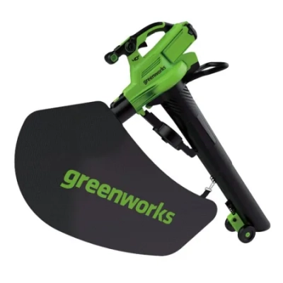Воздуходув-Садовый Пылесос аккумуляторный Greenworks (40V, бесщеточный, без АКБ и ЗУ) арт.2406907 ВелоМото40 Калуга