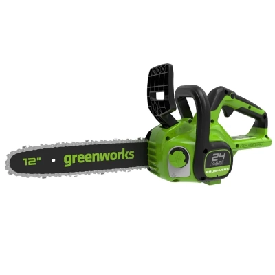 Пила цепная аккумуляторная GreenWorks GD24CS30, 24V, 30см, б/щ, без АКБ и ЗУ  арт.2007007 ВелоМото40 Калуга