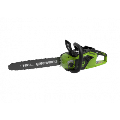 Пила цепная аккумуляторная GreenWorks  GD40CS18K2, 40V, 40 см, бесщеточная,  до 1,8 КВТ, с АКБ 2Ач и  арт.2005807UA ВелоМото40 Калуга