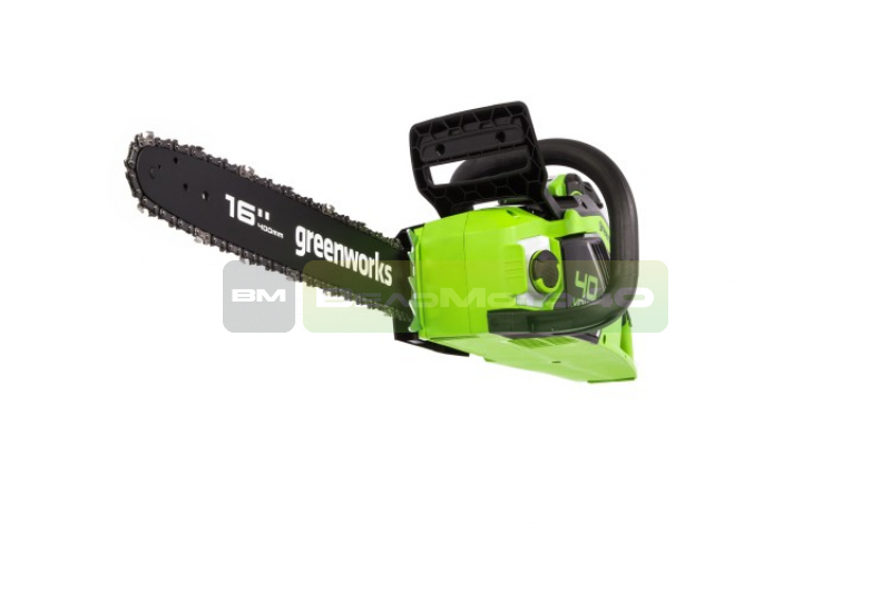 Пила цепная аккумуляторная GreenWorks  GD40CS18K2, 40V, 40 см, бесщеточная,  до 1,8 КВТ, с АКБ 2Ач и  арт.2005807UA ВелоМото40 Калуга