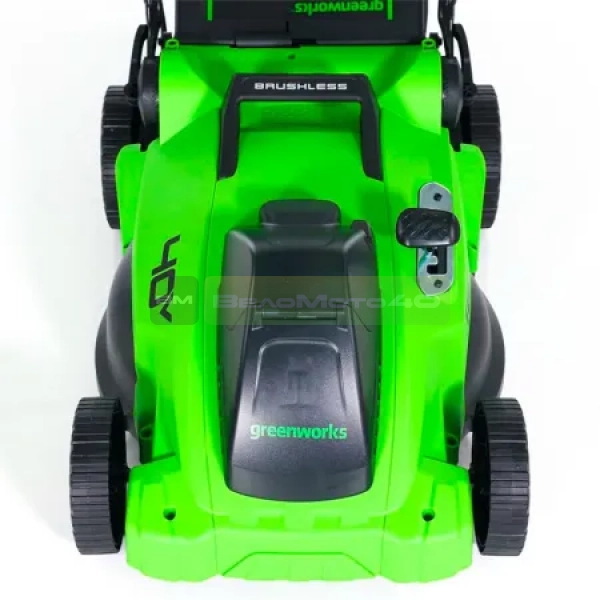 Газонокосилка аккумуляторная Greenworks Арт. 2517907, 40V, бесщеточная, 41 см, без АКБ и ЗУ  арт.2517907 ВелоМото40 Калуга