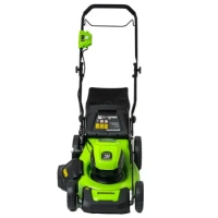 Газонокосилка аккумуляторная Greenworks Арт. 2514407UB, 40V, 46 см, бесщеточная, c 1хАКБ 2 Ач и ЗУ  арт.2514407UB ВелоМото40 Калуга