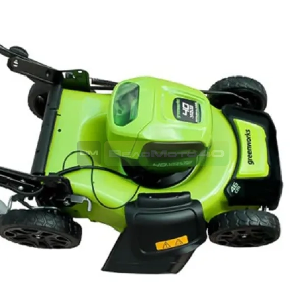 Газонокосилка аккумуляторная Greenworks Арт. 2514407UB, 40V, 46 см, бесщеточная, c 1хАКБ 2 Ач и ЗУ  арт.2514407UB ВелоМото40 Калуга