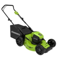 Газонокосилка аккумуляторная Greenworks Арт. 2514407UB, 40V, 46 см, бесщеточная, c 1хАКБ 2 Ач и ЗУ  арт.2514407UB ВелоМото40 Калуга