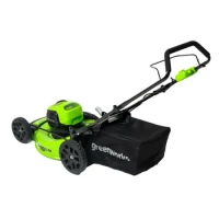 Газонокосилка аккумуляторная Greenworks Арт. 2514407UB, 40V, 46 см, бесщеточная, c 1хАКБ 2 Ач и ЗУ  арт.2514407UB ВелоМото40 Калуга
