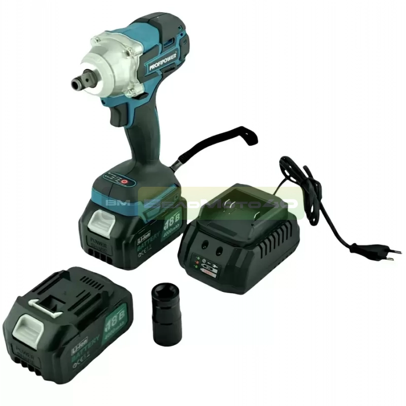 Аккумуляторный    гайковерт  б/щ импульсный ProfiPower MKDTD -18B(2 ак 4,0Ач 330 Нм ,З/У) ВелоМото40 Калуга