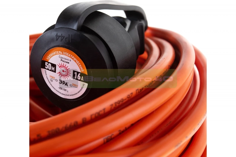 Удлинитель силовой UPx-1e-3x1.5-50m-IP44 в бухте c/з 1 гн 50м ПВС ВелоМото40 Калуга