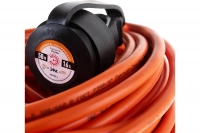 Удлинитель силовой UPx-1e-3x1.5-50m-IP44 в бухте c/з 1 гн 50м ПВС ВелоМото40 Калуга