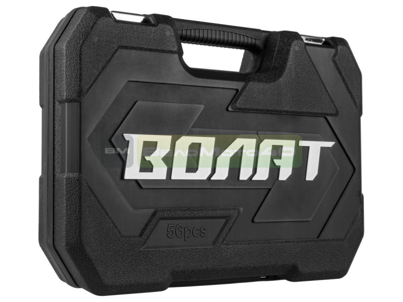 Набор слесарного инстр-та в чем. 56пр. ВОЛАТ (1/4", 1/2", 6 граней) ВелоМото40 Калуга