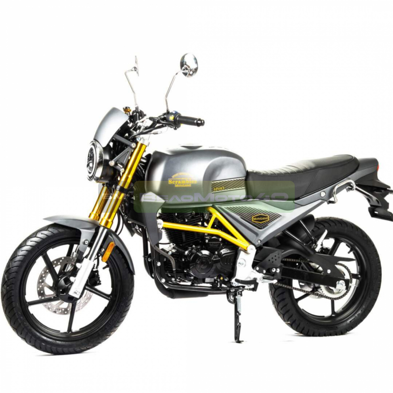 Мотоцикл дорожный Motoland SCRAMBLER 250 с ПТС ВелоМото40 Калуга