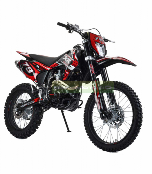 Мотоцикл Кросс Motoland XR300 LITE красный (175FMM) ВелоМото40 Калуга