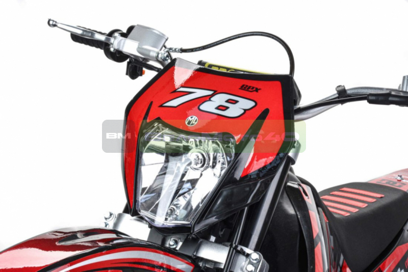 Мотоцикл Кросс Motoland XR300 LITE красный (175FMM) ВелоМото40 Калуга