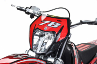 Мотоцикл Кросс Motoland XR300 LITE красный (175FMM) ВелоМото40 Калуга