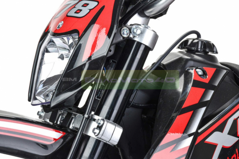 Мотоцикл Кросс Motoland XR300 LITE красный (175FMM) ВелоМото40 Калуга