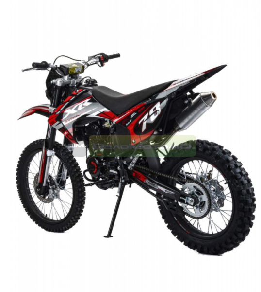 Мотоцикл Кросс Motoland XR300 LITE красный (175FMM) ВелоМото40 Калуга