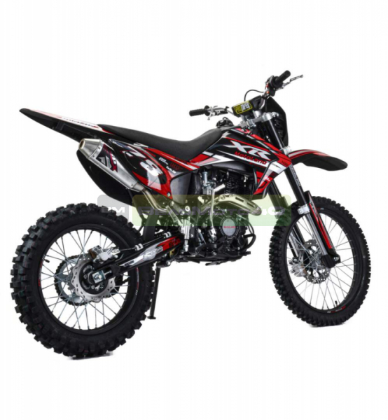 Мотоцикл Кросс Motoland XR300 LITE красный (175FMM) ВелоМото40 Калуга