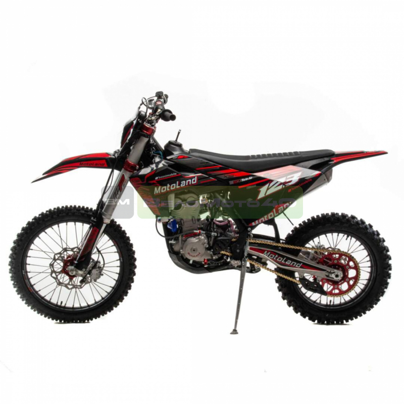 Мотоцикл Кросс Motoland XT 450 ST NC красный ВелоМото40 Калуга