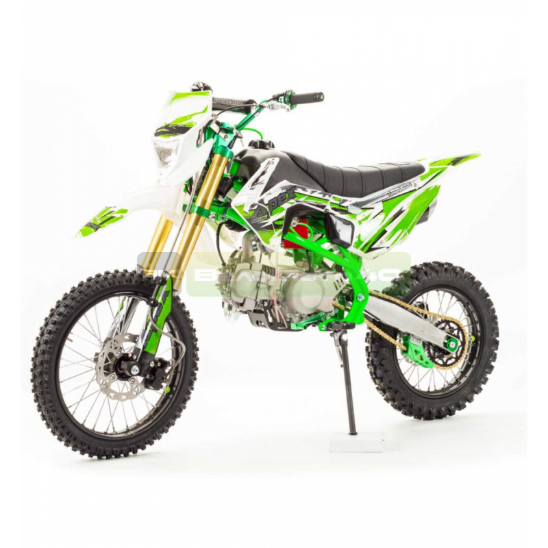 Питбайк  Motoland APEX125 E зеленый ВелоМото40 Калуга
