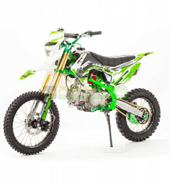 Питбайк  Motoland APEX125 E зеленый ВелоМото40 Калуга