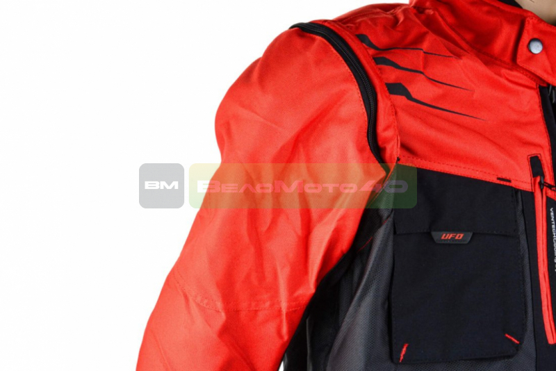 Куртка мото UFO #8 red (текстиль) (L) ВелоМото40 Калуга