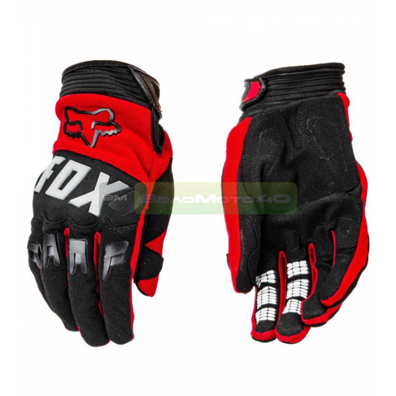 Перчатки мото FOX #11 Red (S) мотокросс ВелоМото40 Калуга