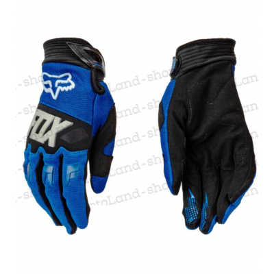 Перчатки мото FOX №13 Dark blue (XXL) мотокросс ВелоМото40 Калуга