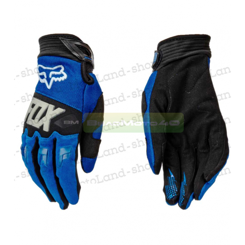Перчатки мото FOX №13 Dark blue (XXL) мотокросс ВелоМото40 Калуга