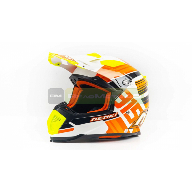 Шлем мото NENKI 315 (XL) #1 orange ВелоМото40 Калуга