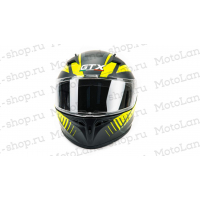 Шлем мото интеграл GTX 578 #1 (L) BLACK/YELLOW GREY ВелоМото40 Калуга