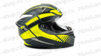 Шлем мото интеграл GTX 578 #1 (L) BLACK/YELLOW GREY ВелоМото40 Калуга