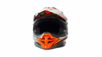 Шлем мото кроссовый HIZER J6803 #6 (XL) BLACK/ORANGE ВелоМото40 Калуга