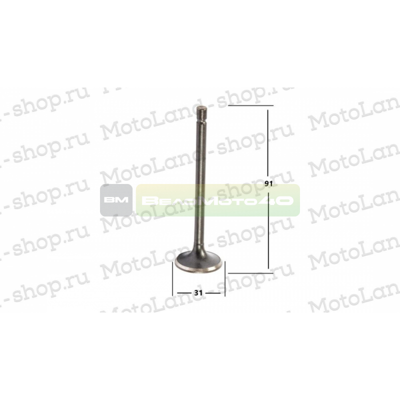 Клапан IN впускной CGN200 164FML ВелоМото40 Калуга