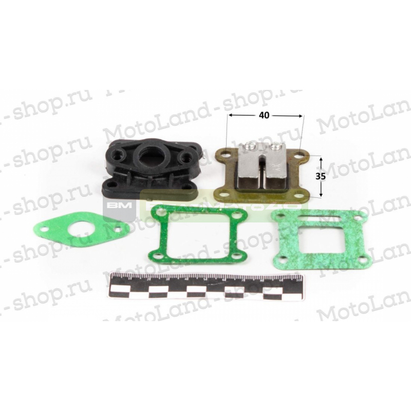 Клапан лепестковый 49СС для минибайка ВелоМото40 Калуга