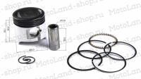 Поршень в сборе 139FMB 50см3 D=39 X-TECH ВелоМото40 Калуга