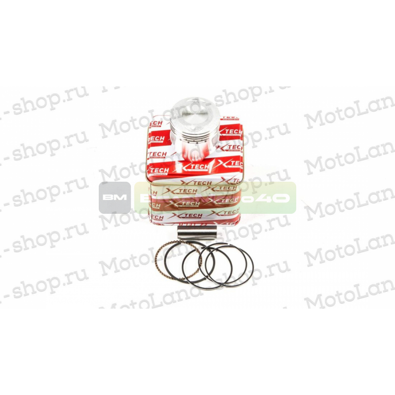 Поршень в сборе 147FMH 70см3 D=47 X-TECH ВелоМото40 Калуга