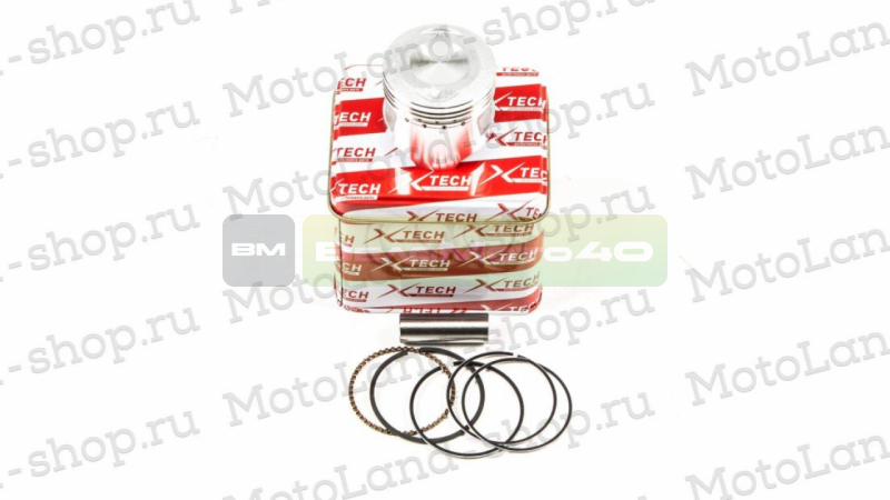 Поршень в сборе 147FMH 70см3 D=47 X-TECH ВелоМото40 Калуга