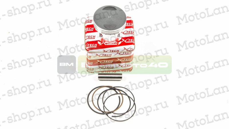 Поршень в сборе 160FMK YX150 (W150-2) 150см3 D=60  X-TECH ВелоМото40 Калуга