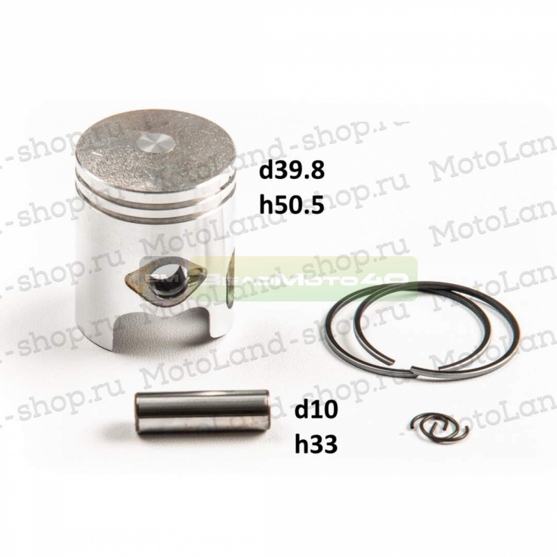 Поршень в сборе Cкутер JOG-50/3KJ d40 ВелоМото40 Калуга