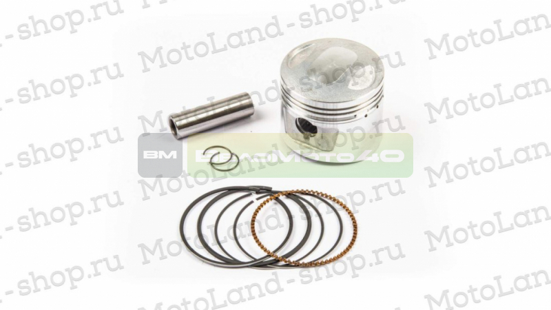 Поршень в сборе d=61mm 161FMJ (CB150D) 150см3 ZS X-TECH ВелоМото40 Калуга