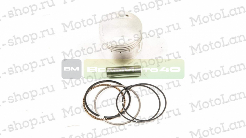 Поршень в сборе d=62mm 162FMJ (CG150) KATANA 62х55х15 ВелоМото40 Калуга