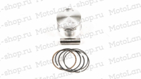 Поршень в сборе d=62mm 162FMJ (CG150D) 162FMJ-B (CG150D-B) 62х55х15 ВелоМото40 Калуга