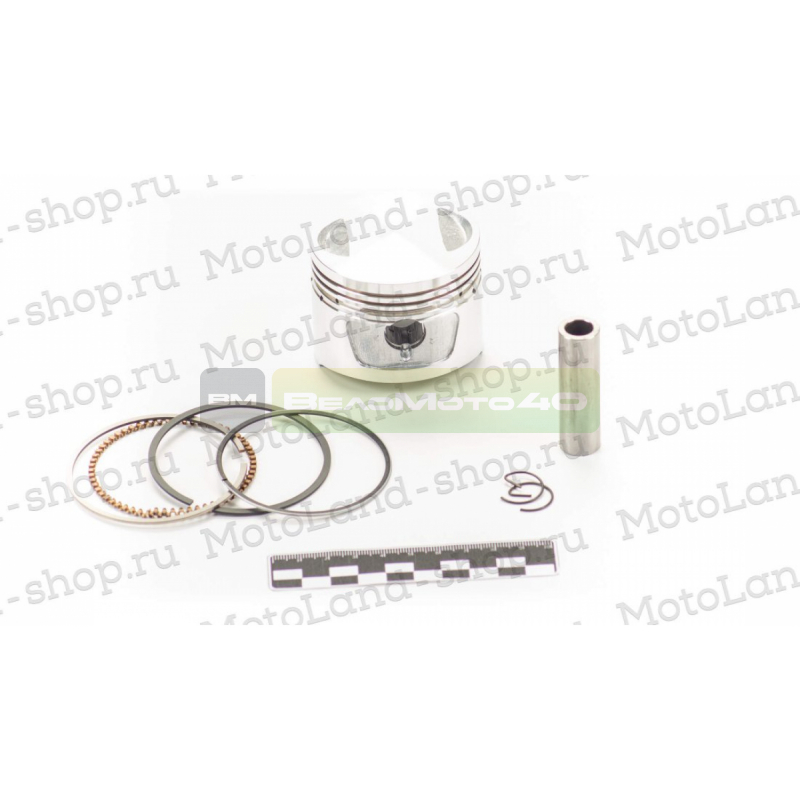 Поршень в сборе d=62mm 162FMJ (CGN150) 62х51,5х15 ВелоМото40 Калуга