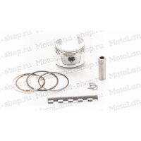 Поршень в сборе d=62mm 162FMJ (CGN150) 62х51,5х15 ВелоМото40 Калуга